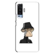 Чехлы с Обезьянами NFT для Vivo X50 (AlphaPrint) (обезьяна NFT Adidas)