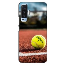 Чехлы с принтом Спортивная тематика для Vivo X50 – Теннисный корт