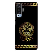 Чехлы VERSACE для Виво Х50 (PREMIUMPrint) (Logo Versace)