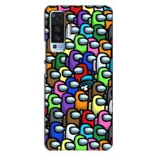 Чехол Амонг Ас для Vivo X50 (AlphaPrint) (Убит)