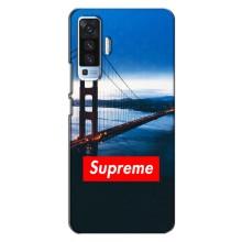 Чеохол для Vivo X50 з картинкою Supreme (AlphaPrint)