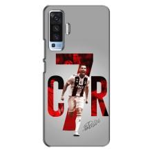 Чехол Криштиану Роналду для Vivo X50 (AlphaPrint) (C7R)