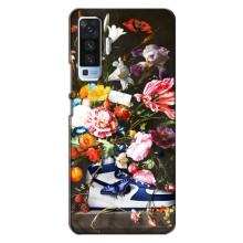 Чехол для Vivo X50 - с принтом Найк (AlphaPrint) (Стиль Найк)