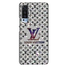 Чехол Стиль Louis Vuitton на Vivo X50 (Яркий LV)