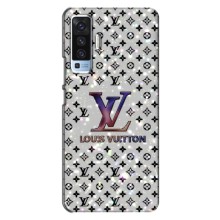 Чехол Стиль Louis Vuitton на Vivo X50 (Яркий LV)