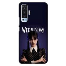 Чехлы Венсдей на Vivo X50 Уэнсдей (AlphaPrint) (Wednesday)