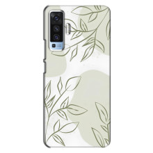 Чохол квітковий дизайн для Vivo X50