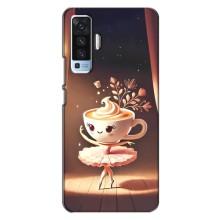 Чохол з мемом Тралалело тралала на Vivo X50 (Балерина капучина)