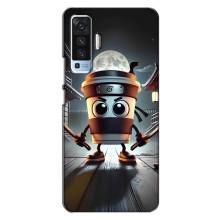 Чохол з мемом Тралалело тралала на Vivo X50 (Капучіно асасіно)