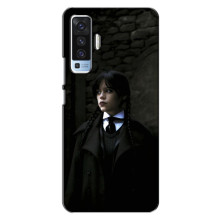 Чохол з дизайном Венздей 2 на Vivo X50 – Венздей в костюмі