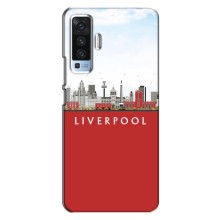 Чохол з картинкою ФК Ліверпуль на ВiВО X50 (Місто Liverpool)
