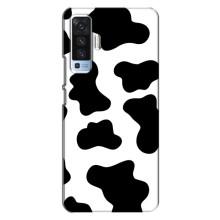 Чохол з принтом корови на ВiВО X50 – Чорний принт