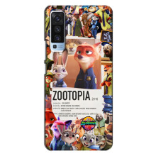 Чохол Зоотрополіс на Vivo X50 – Колаж Зоо