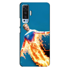 Чохол з принтом Фантастична четвірка для Vivo X50 – Людина-факел