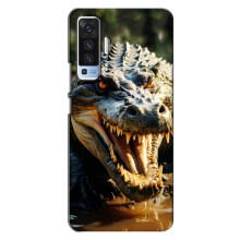 Чохол з картинкою 'Хижаки' для Vivo X50 (Крокодил)