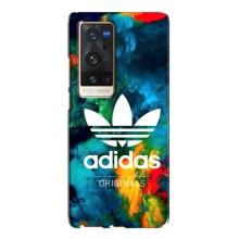 Чохли Адидас для Vivo X60 Pro Plus (AlphaPrint) (Яскравий Адідас)