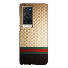 Чехлы Бренд GUCCI для Vivo X60 Pro Plus – Фон Гуччи