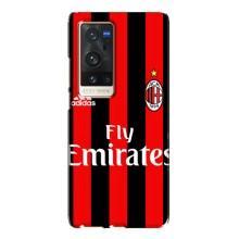 Чохли для Vivo X60 Pro Plus (VPrint) - Футбольні клуби (Milan)