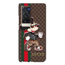 Чехлы ГУЧЧИ для Виво Х60 Про Плюс (AlphaPrint) (Маус Гуччи)