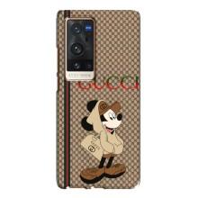 Чехлы ГУЧЧИ для Виво Х60 Про Плюс (AlphaPrint) (Mickey GUCCI)