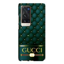 Чехлы ГУЧЧИ для Виво Х60 Про Плюс (AlphaPrint) (Текстура Гуччи)