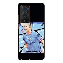 Чехлы с футболистом Ерлинг Холанд для Vivo X60 Pro Plus (AlphaPrint) (гол Эрлинг Холланд)