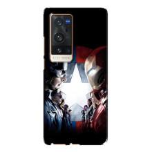 Чехлы с героями Марвел Vivo X60 Pro Plus (VPrint)