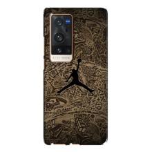 Чехлы для Vivo X60 Pro Plus - с картинкой JORDAN (AlphaPrint) (Logo Jordan)