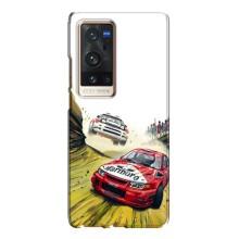 Чехлы с Машинами на Виво Х60 Про Плюс (VPrint) (Гоночные Тачки)