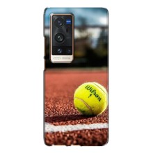 Чехлы с принтом Спортивная тематика для Vivo X60 Pro Plus – Теннисный корт