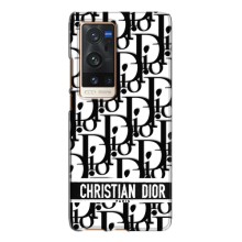 Чехол (Dior, Prada, YSL, Chanel) для Vivo X60 Pro Plus (Christian Dior)