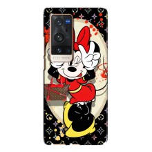 Чехол Disney Mouse Vivo X60 Pro Plus (PREMIUMPrint) – Минни peace