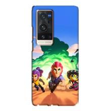 Чехол для Vivo X60 Pro Plus Бравл Старс (VPrint)