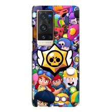 Чехол для Vivo X60 Pro Plus Бравл Старс (VPrint)
