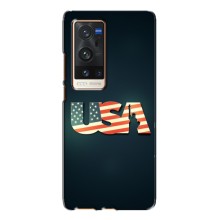 Чехол Флаг USA для Vivo X60 Pro Plus – USA