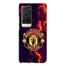 Чохол Манчестер Юнайтед для ВіВО X60 Про Плюс (AlphaPrint) (вогняний Манчестер)