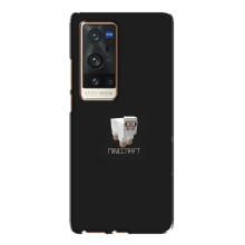 Чехол Майнкрафт на Vivo X60 Pro Plus (AlphaPrint) Minecraft (Овечка Майнкрафт)