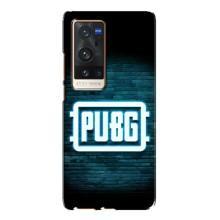 Чехол PUBG для Виво Х60 Про Плюс (AlphaPrint) (Лого PUBG)