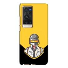 Чехол PUBG для Виво Х60 Про Плюс (AlphaPrint) (Пабг в шлеме)