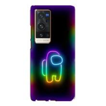 Чехол Амонг Ас для Vivo X60 Pro Plus (AlphaPrint) (Яркий скин)