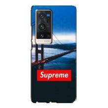 Чехол для Vivo X60 Pro Plus с картинкой Supreme (AlphaPrint)