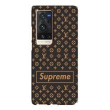 Чехол для Vivo X60 Pro Plus с картинкой Supreme (AlphaPrint)