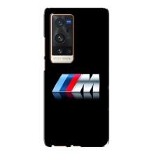 Чехол для Виво Х60 Про Плюс - с принтом БМВ (AlphaPrint) (AMG)