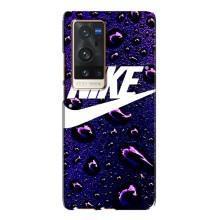 Чехол для Vivo X60 Pro Plus - с принтом Найк (AlphaPrint) (Найк принт)