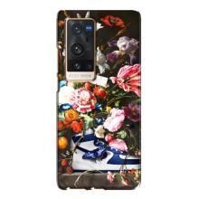 Чехол для Vivo X60 Pro Plus - с принтом Найк (AlphaPrint) (Стиль Найк)
