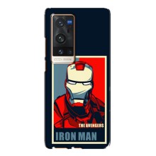 Чехол Супергерой Железный человек на Vivo X60 Pro Plus (Art Iron man)