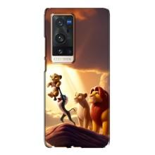 Чехол Король лев на Виво Х60 Про Плюс (Рождение Симбы)