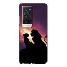 Чехол Король лев на Виво Х60 Про Плюс (Симба и Налу)