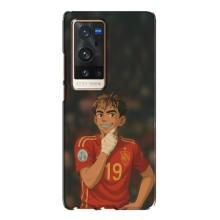 Чехол с футболистом Ламин Ямаль Vivo X60 Pro Plus (Ямаль аниме)