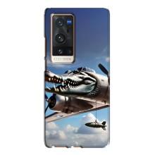 Чохол з мемом Тралалело тралала на Vivo X60 Pro Plus – Бомбардіро крокоділо